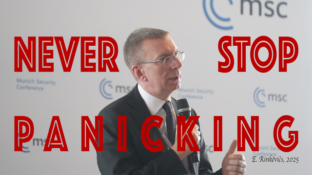 NEVER STOP PANICKING!